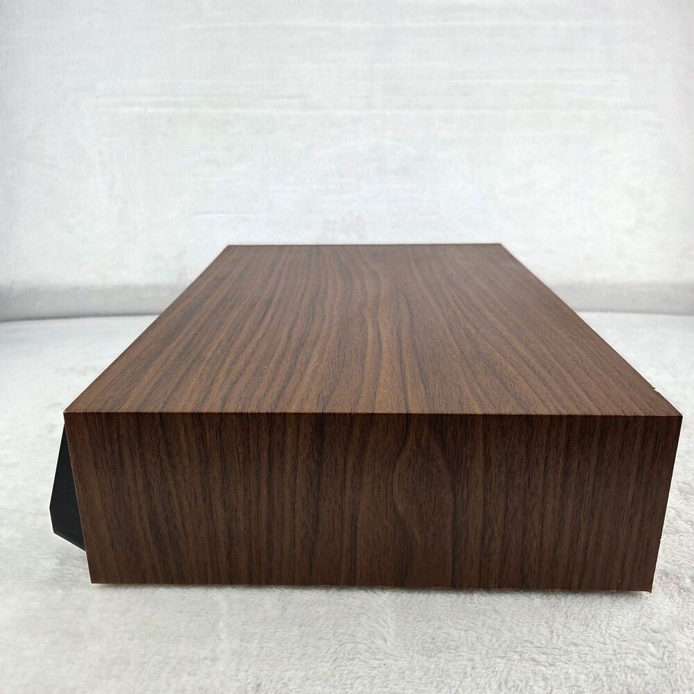 Vintage Add’n Stac Cassette Tape Storage Case 42 Capacity Faux Wood - Picture 13 of 15